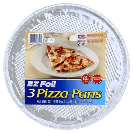Ez Foil Hefty 12'' Pizza Pans 111295